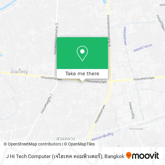 J Hi Tech Computer (เจไฮเทค คอมพิวเตอร์) map