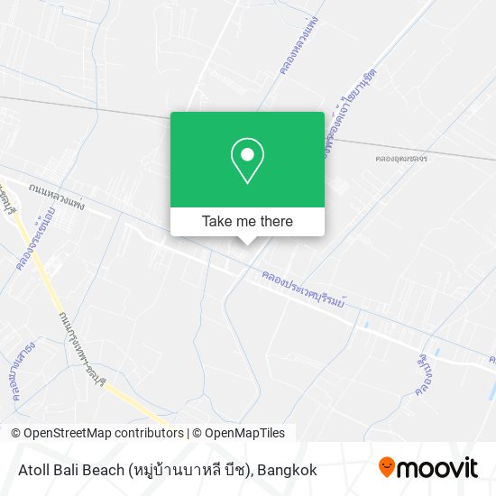 Atoll Bali Beach (หมู่บ้านบาหลี บีช) map