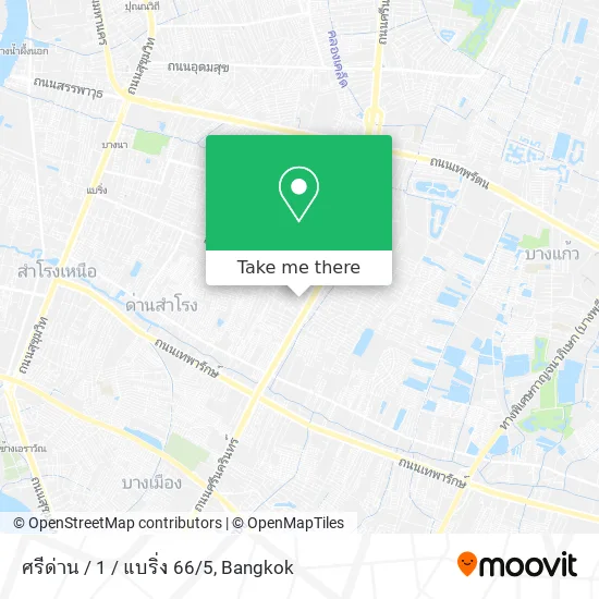 ศรีด่าน / 1 / แบริ่ง 66/5 map