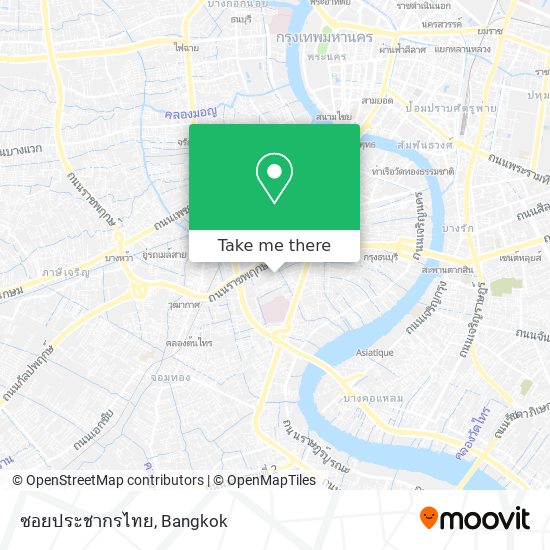 ซอยประชากรไทย map