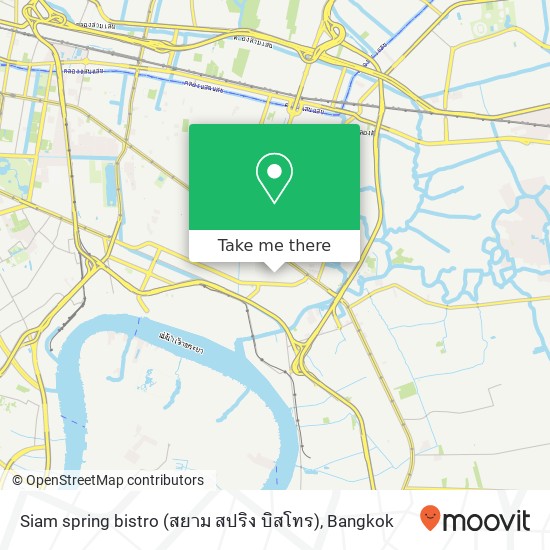 Siam spring bistro (สยาม สปริง บิสโทร) map