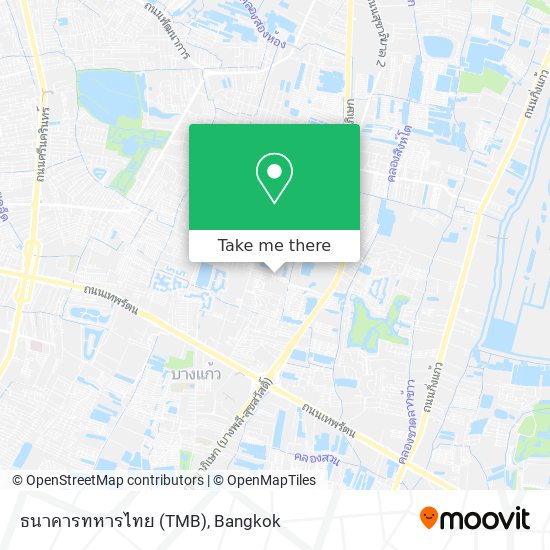 ธนาคารทหารไทย (TMB) map