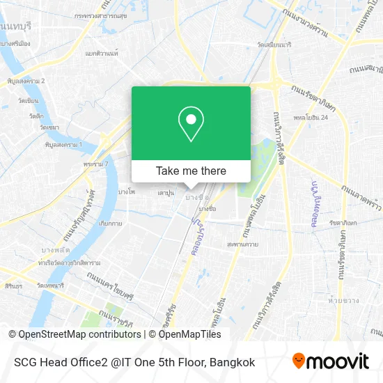 SCG Head Office2 @IT One 5th Floor map