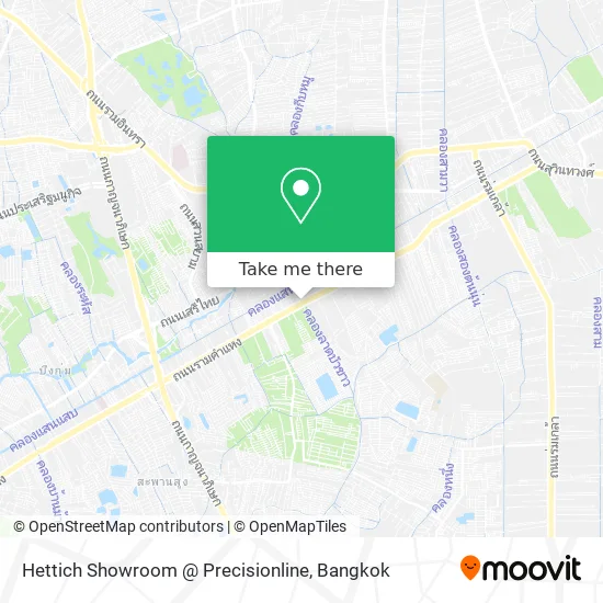 Hettich Showroom @ Precisionline map