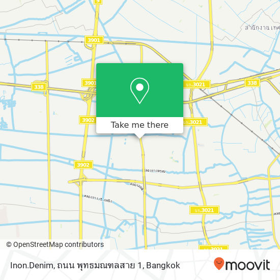 Inon.Denim, ถนน พุทธมณฑลสาย 1 map