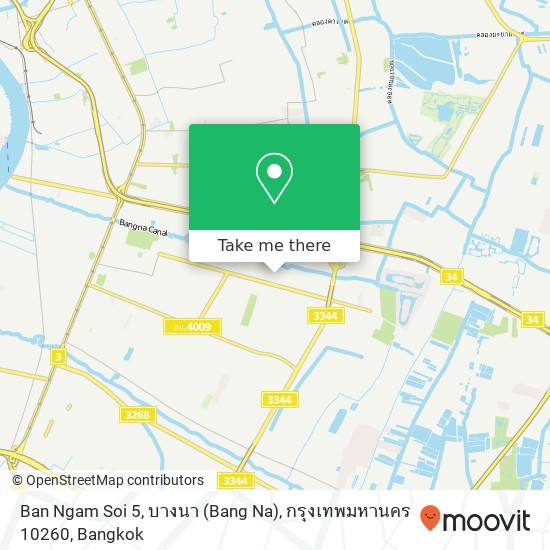 Ban Ngam Soi 5, บางนา (Bang Na), กรุงเทพมหานคร 10260 map