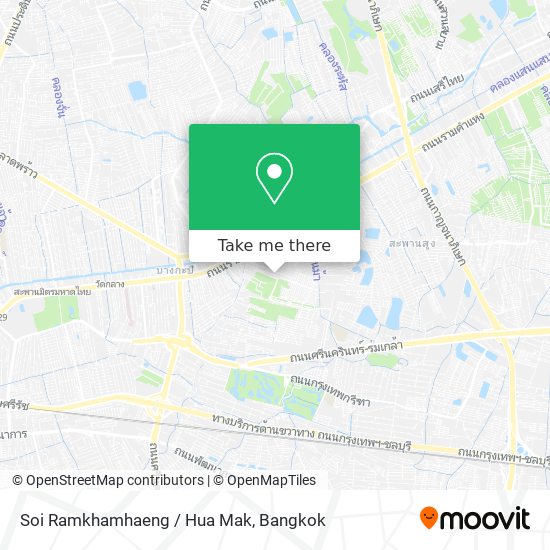 Soi Ramkhamhaeng / Hua Mak map