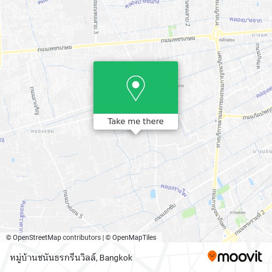 หมู่บ้านชนันธรกรีนวิลล์ map