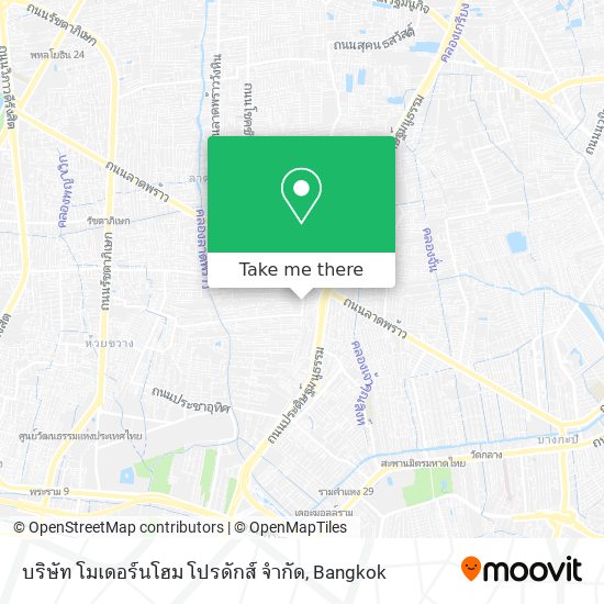 บริษัท โมเดอร์นโฮม โปรดักส์ จำกัด map