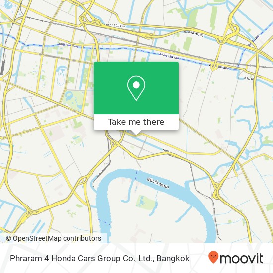 Phraram 4 Honda Cars Group Co., Ltd. map