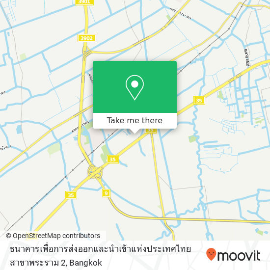 ธนาคารเพื่อการส่งออกและนำเข้าแห่งประเทศไทย สาขาพระราม 2 map