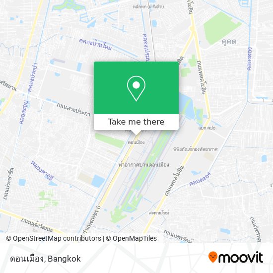 ดอนเมือง map