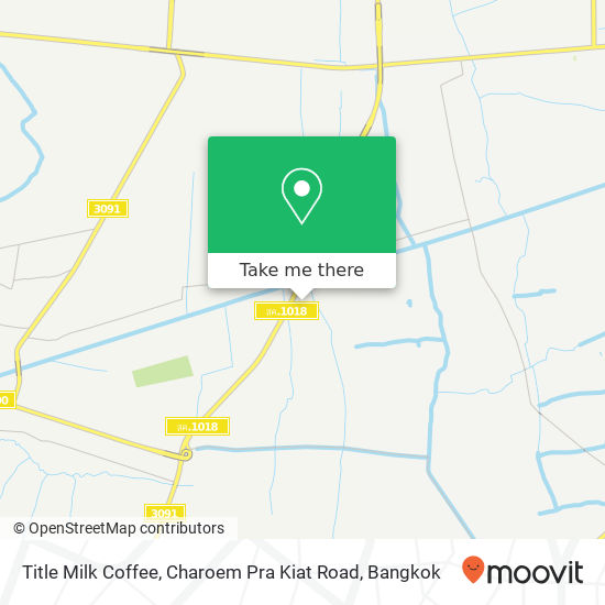 Title Milk Coffee, Charoem Pra Kiat Road map