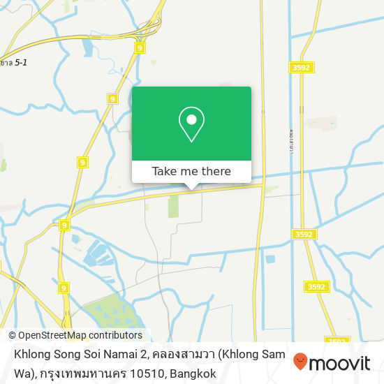 Khlong Song Soi Namai 2, คลองสามวา (Khlong Sam Wa), กรุงเทพมหานคร 10510 map