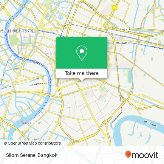 Silom Serene map
