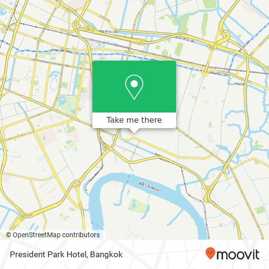 President Park Hotel map