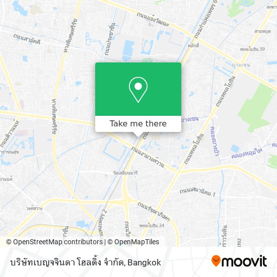 บริษัทเบญจจินดา โฮลดิ้ง จำกัด map