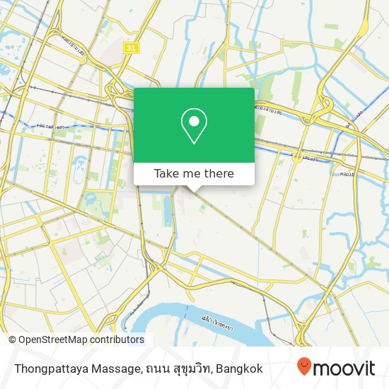 Thongpattaya Massage, ถนน สุขุมวิท map