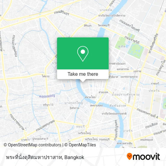 พระที่นั่งดุสิตมหาปราสาท map