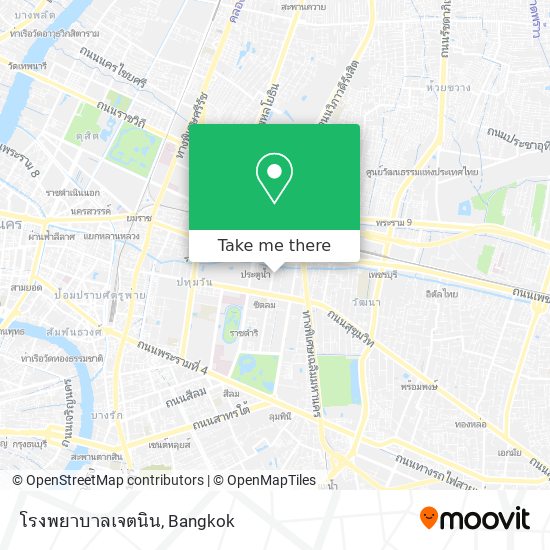 โรงพยาบาลเจตนิน map