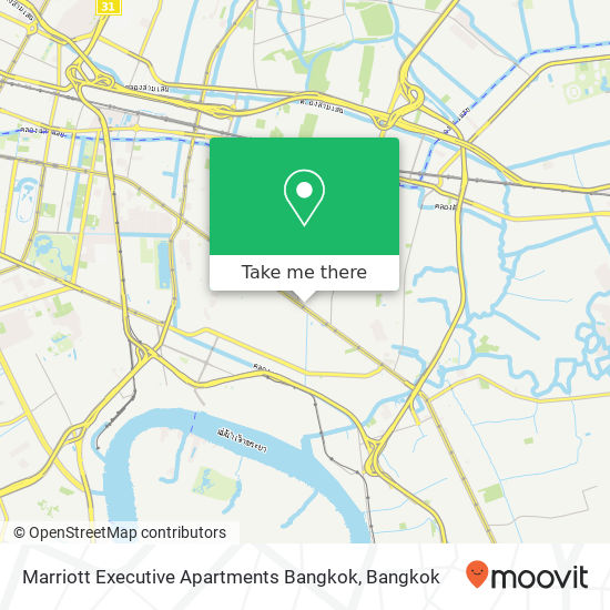 Marriott Executive Apartments Bangkok map
