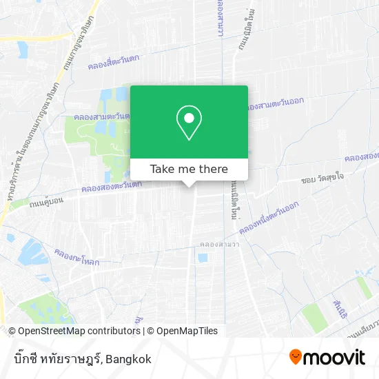 บิ๊กซี หทัยราษฎร์ map