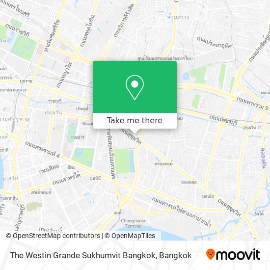 The Westin Grande Sukhumvit Bangkok map