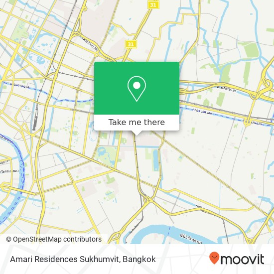 Amari Residences Sukhumvit map