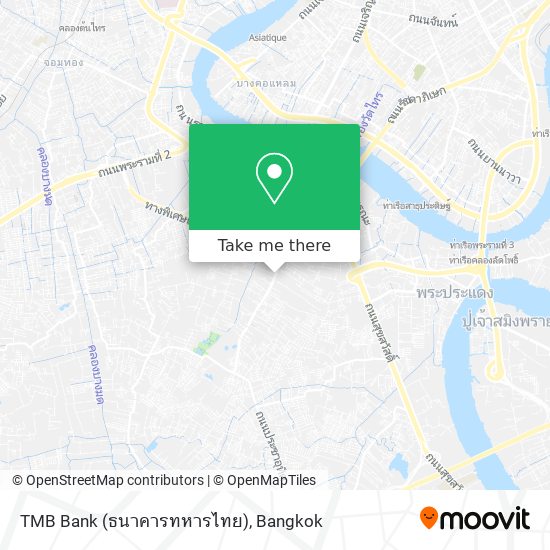 TMB Bank (ธนาคารทหารไทย) map