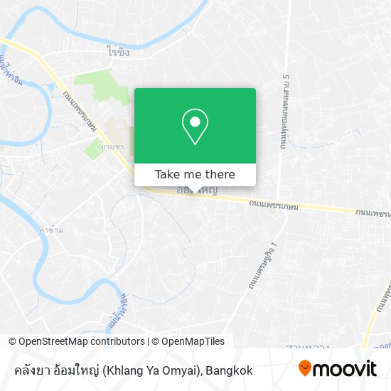 คลังยา อ้อมใหญ่ (Khlang Ya Omyai) map