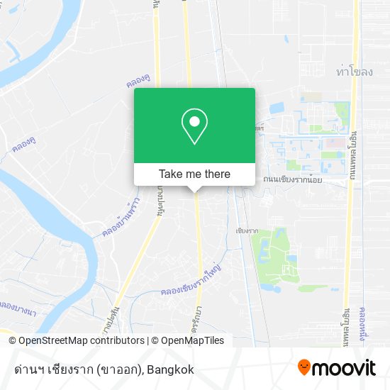 ด่านฯ เชียงราก (ขาออก) map