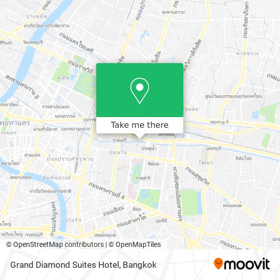 Grand Diamond Suites Hotel map