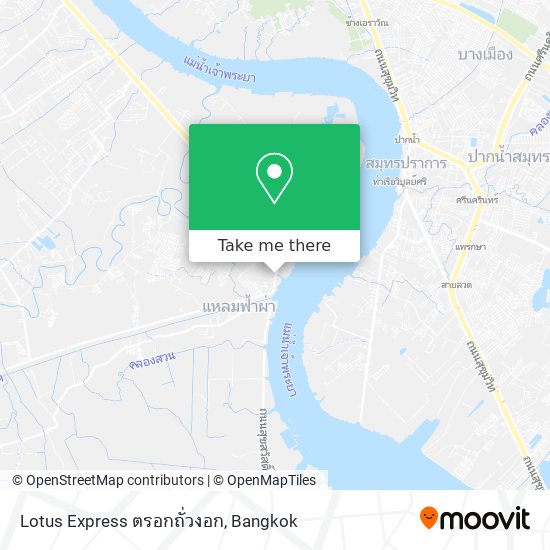 Lotus Express ตรอกถั่วงอก map