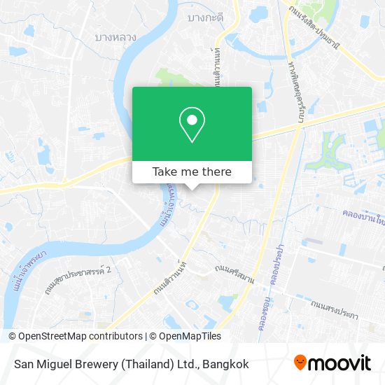 San Miguel Brewery (Thailand) Ltd. map