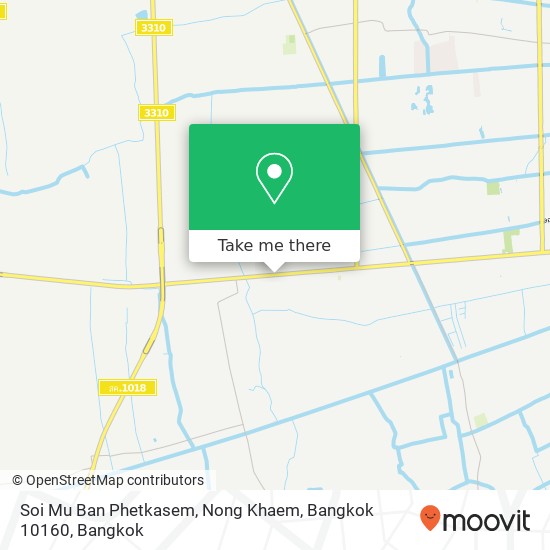 Soi Mu Ban Phetkasem, Nong Khaem, Bangkok 10160 map