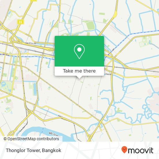 Thonglor Tower map