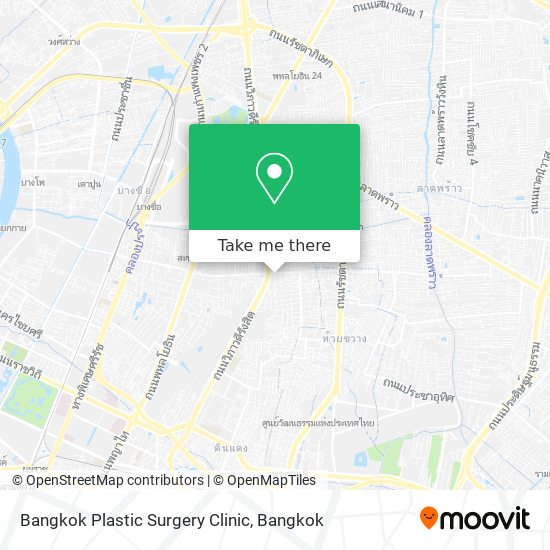 Bangkok Plastic Surgery Clinic map