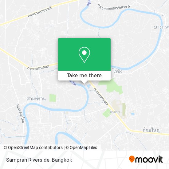 Sampran Riverside map