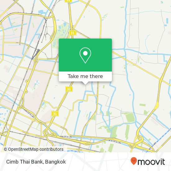 Cimb Thai Bank map