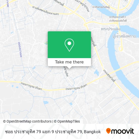 ซอย ประชาอุทิศ 79 แยก 9 ประชาอุทิศ 79 map