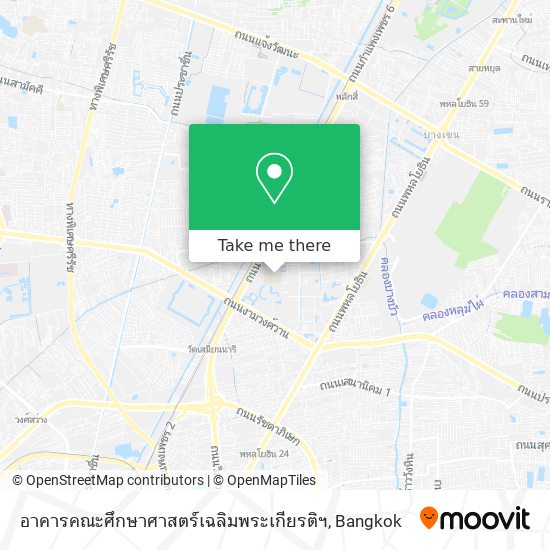 อาคารคณะศึกษาศาสตร์เฉลิมพระเกียรติฯ map