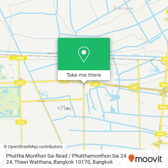 Phuttha Monthon Sai Road / Phutthamonthon Sai 24 24, Thawi Watthana, Bangkok 10170 map