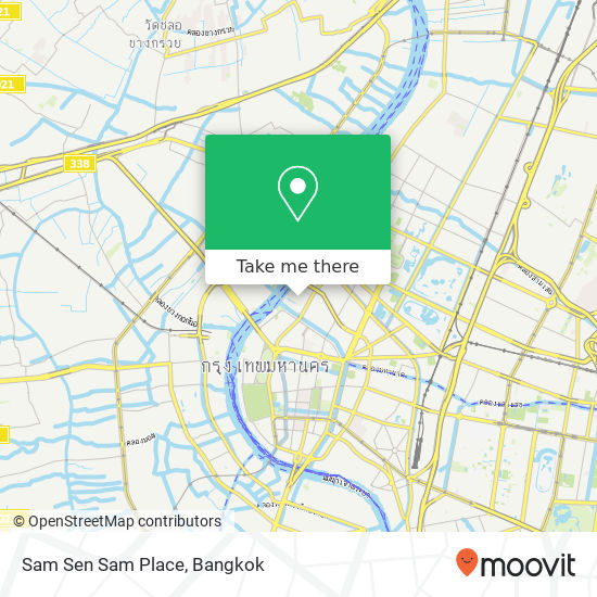 Sam Sen Sam Place map