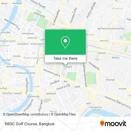 RBSC Golf Course map