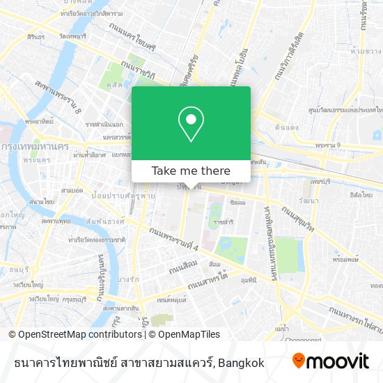 ธนาคารไทยพาณิชย์ สาขาสยามสแควร์ map