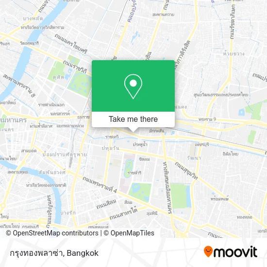 กรุงทองพลาซ่า map