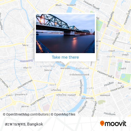 สะพานพุทธ map