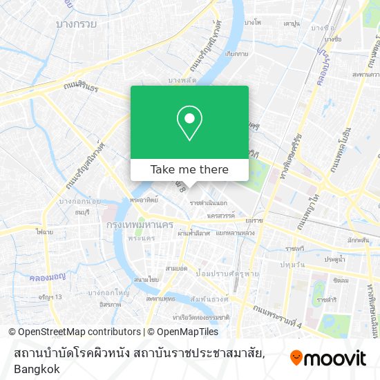 สถานบำบัดโรคผิวหนัง สถาบันราชประชาสมาสัย map