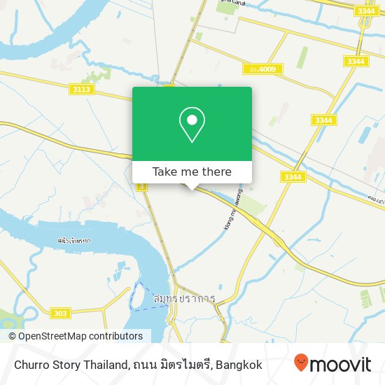 Churro Story Thailand, ถนน มิตรไมตรี map