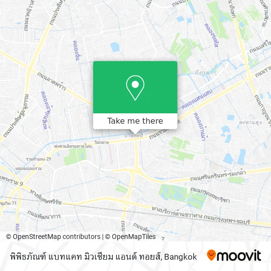 พิพิธภัณฑ์ แบทแคท มิวเซียม แอนด์ ทอยส์ map